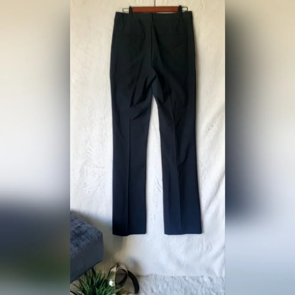 Banana Republic Black Stretch SCULPTED BOOTCUT Pants Size 4 TALL #812666 RT$100